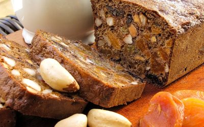 Bolo Húngaro de Frutas Secas e Castanha-do-Pará