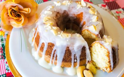 Bolo de Castanha-do-Pará com Fondant