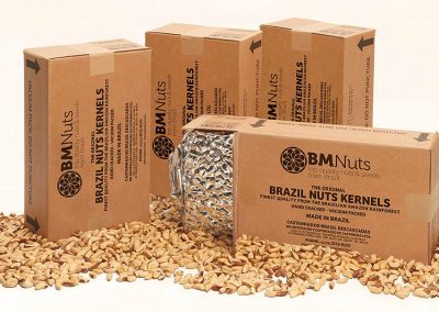 BMNuts - Caixas de 20kg - Prontas para o embarque